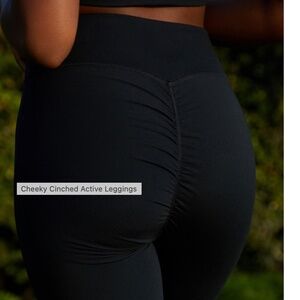 NWT LA Hearts by PacSun Cheeky Cinched Active Leggings - Women's size XS